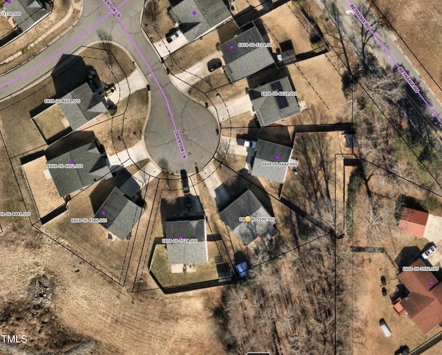 5879 Odenton Ln, Pfafftown, NC 27040 - aerial view