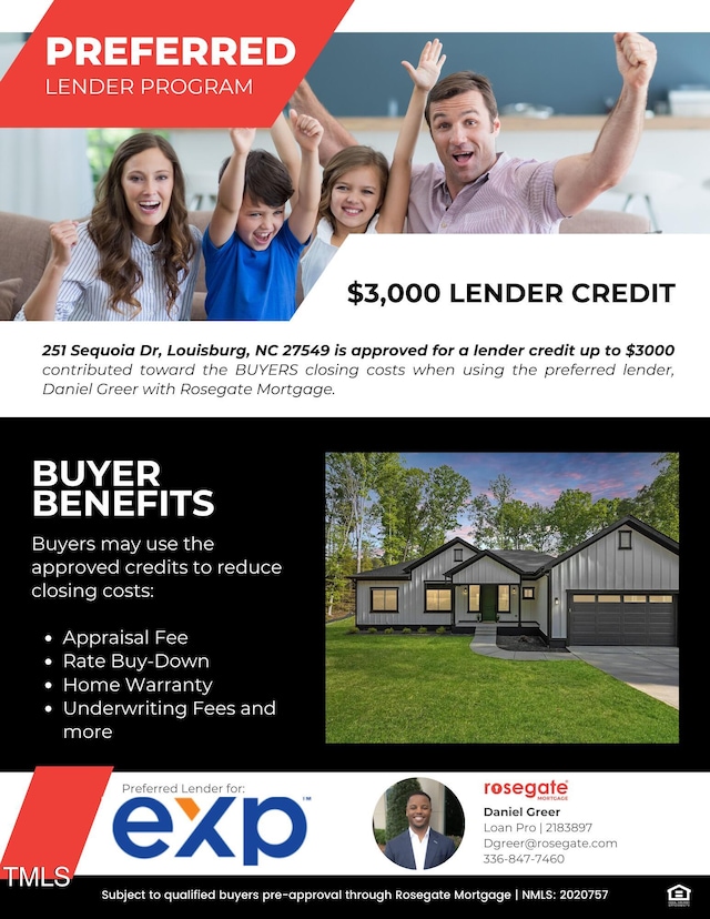 251 Sequoia Dr, Louisburg, NC 27549 - view of a document with multiple images