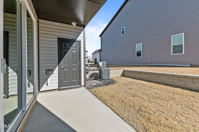 608 Marshskip Way, Rolesville, NC 27587 - property entrance with central air condition unit