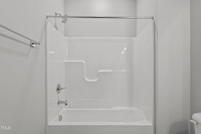 608 Marshskip Way, Rolesville, NC 27587 - bathroom featuring toilet and shower / bath combination