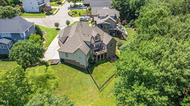 2933 Elmfield St, Raleigh, NC 27614 - aerial view of residential area