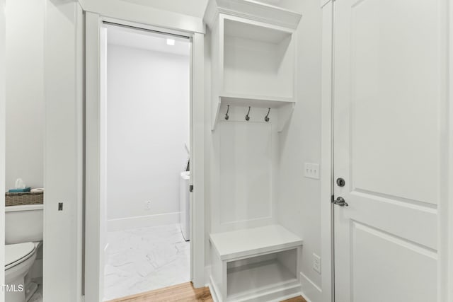 view of mudroom