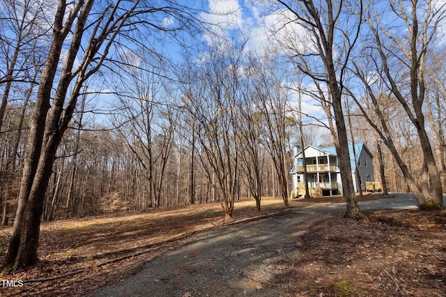 exterior space with a porch