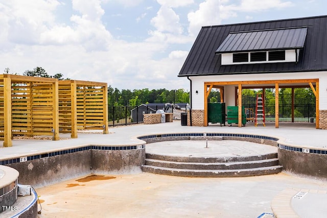 1705 Clydner Dr, Cary, NC 27523 - view of pool featuring fence
