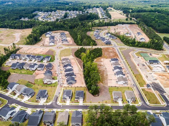 1705 Clydner Dr, Cary, NC 27523 - aerial view of property's location with nearby suburban area