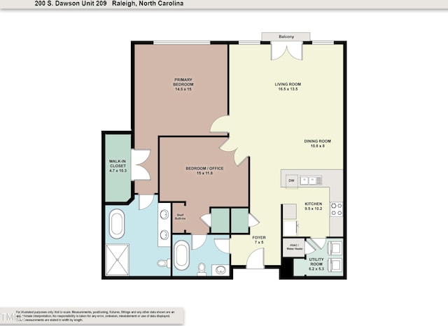 view of layout