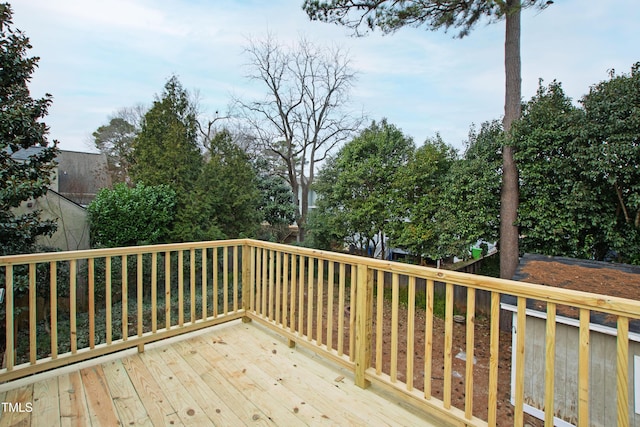 view of deck