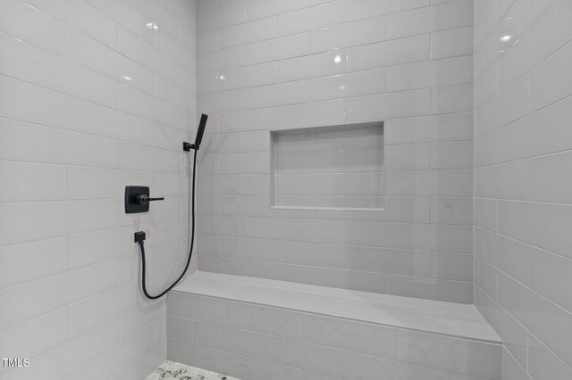 321 Bud Wall Rd, Youngsville, NC 27596 - full bathroom featuring tiled shower
