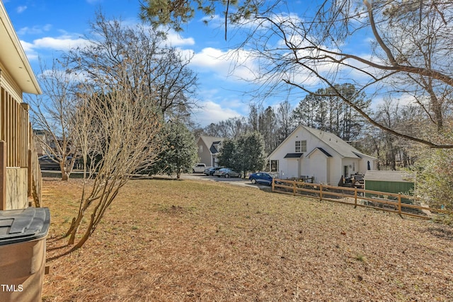 view of yard