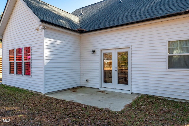 rear view of house featuring a patio