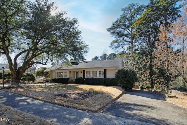 view of ranch-style house