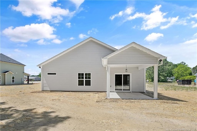 4921 High Branch Ct, Stedman, NC 28391 - back of house featuring a patio area