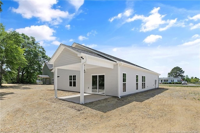 4921 High Branch Ct, Stedman, NC 28391 - rear view of house featuring a patio