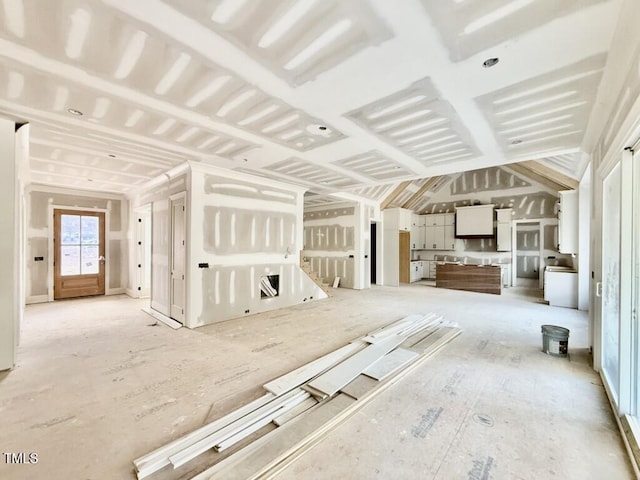 view of unfurnished living room