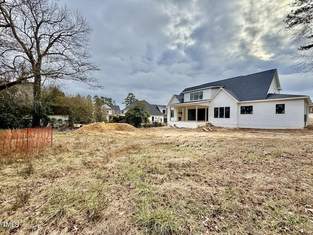 view of back of house