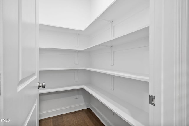 view of pantry