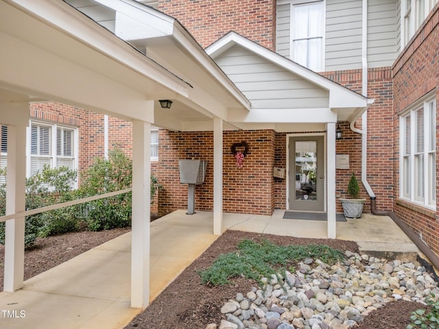 view of property entrance