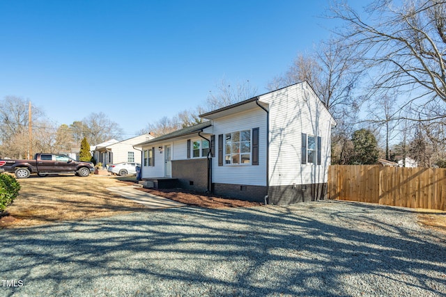 view of property exterior