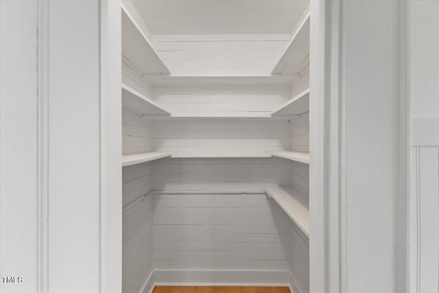 view of pantry