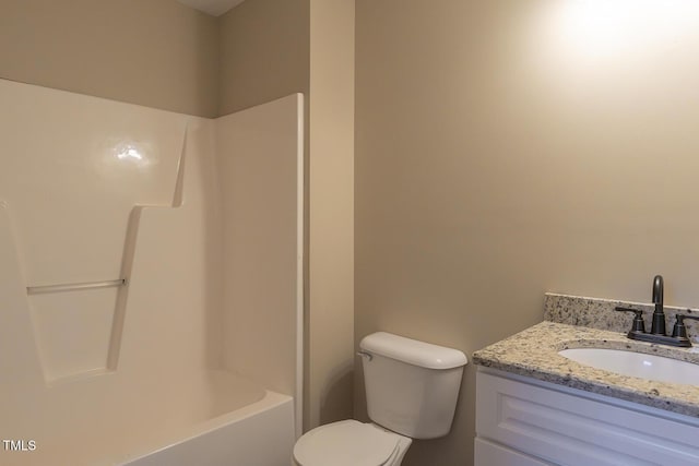 412 N Cooper St, Clayton, NC 27520 - bathroom with vanity and toilet