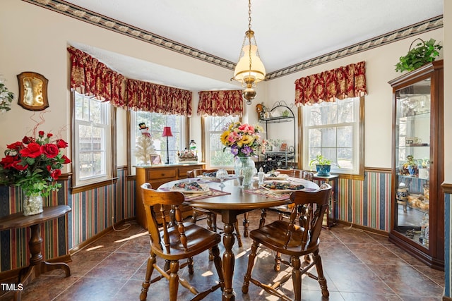 view of dining space