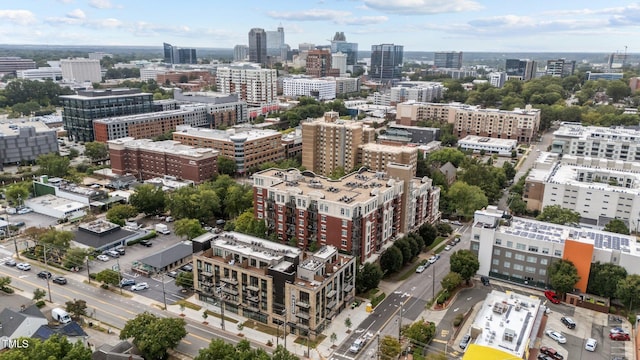 bird's eye view featuring a view of city