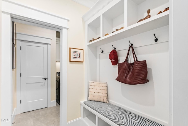 view of mudroom