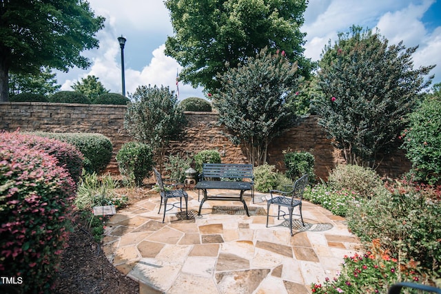 view of patio