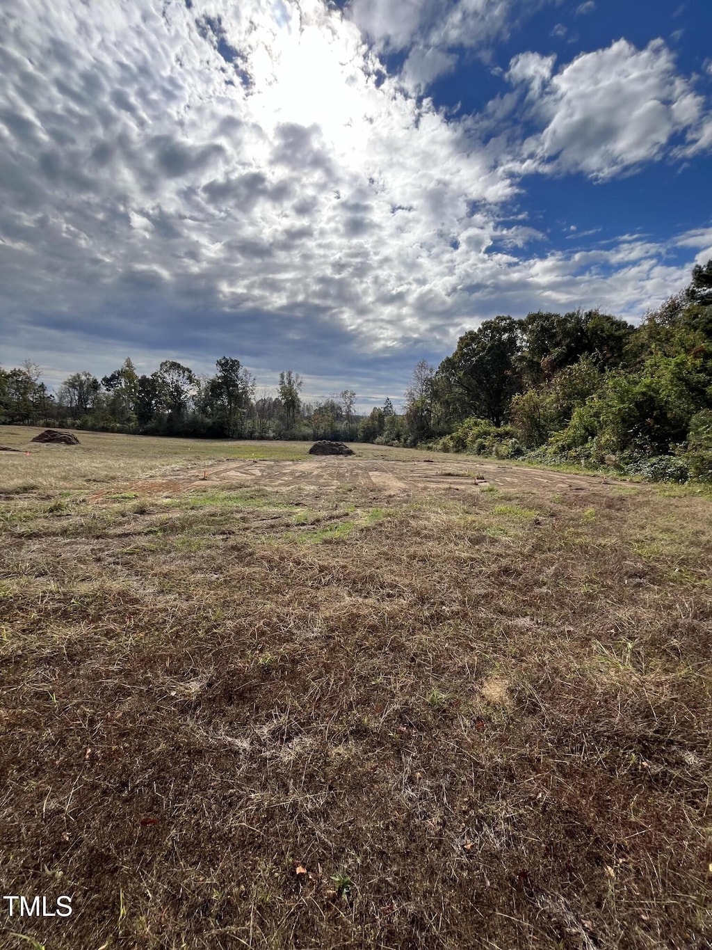 view of landscape featuring a rural view