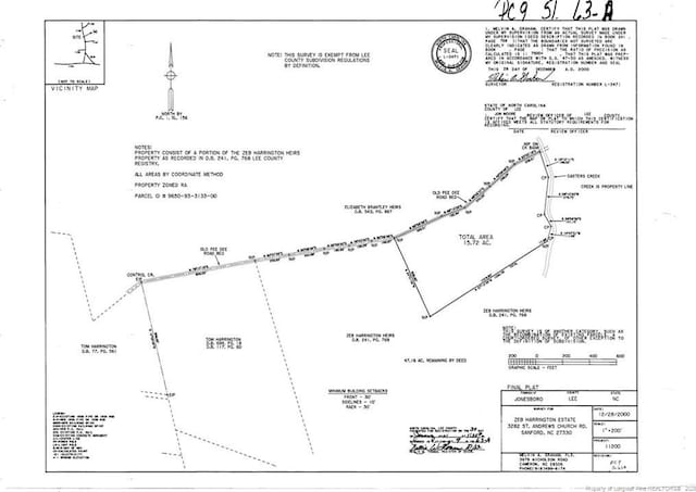 St Andrews Church Rd, Sanford NC, 27330 land for sale