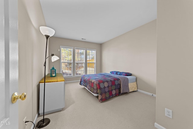 bedroom featuring carpet floors