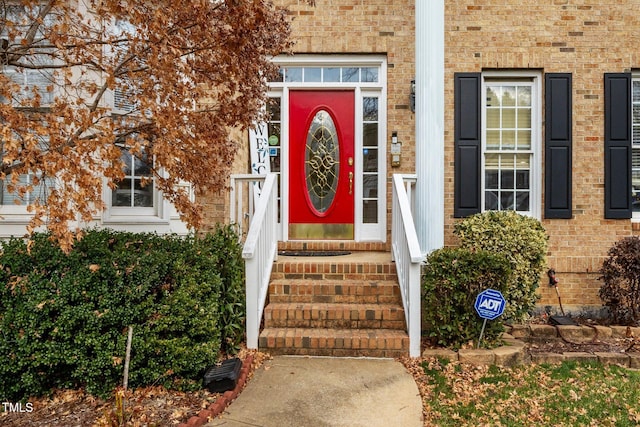 view of property entrance