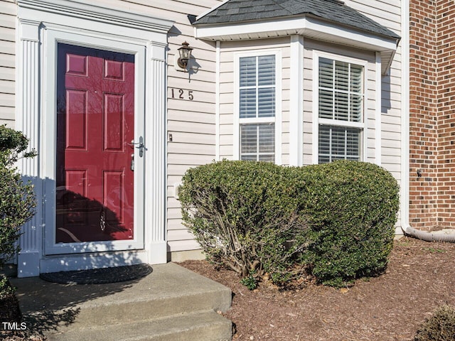 view of property entrance