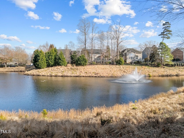 property view of water