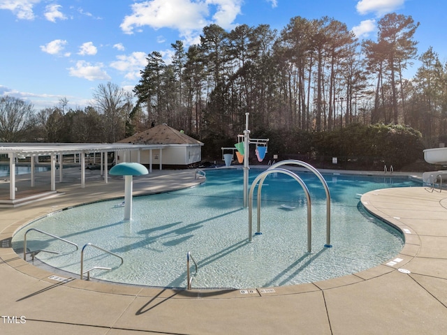 view of swimming pool