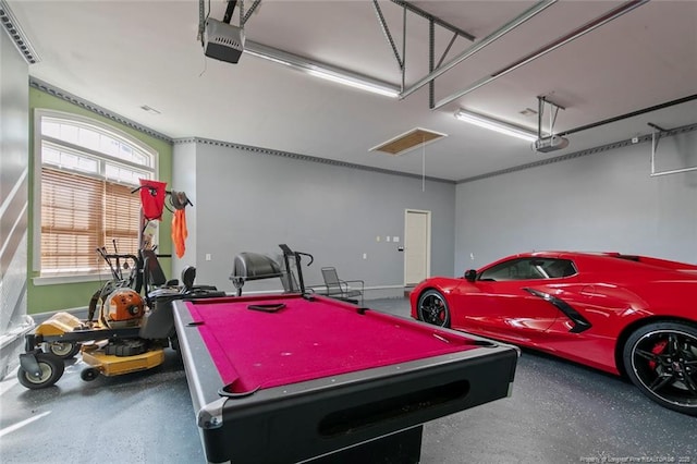5304 Pineview Rd, Lumberton, NC 28360 - garage featuring a garage door opener