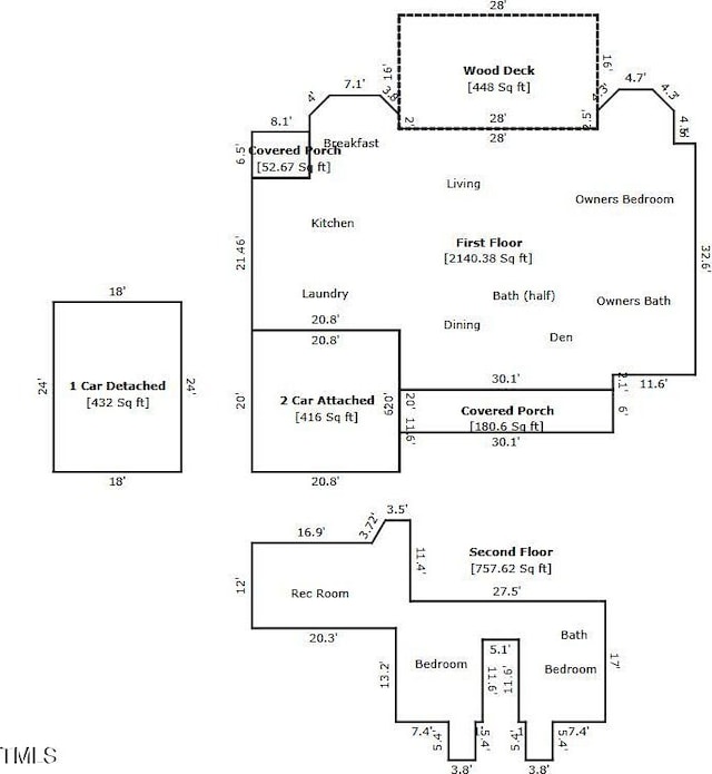 2934 Appaloosa Ct, Graham, NC 27253 - property floor plan