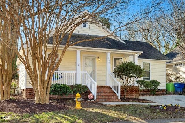 view of front of house