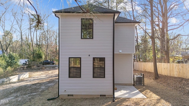 view of rear view of house