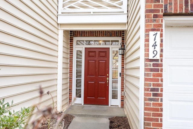 view of property entrance