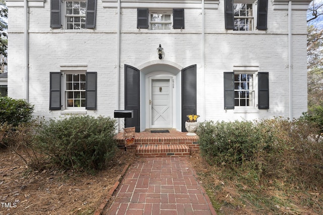 view of entrance to property