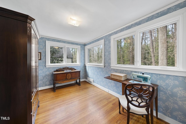 sunroom / solarium with plenty of natural light