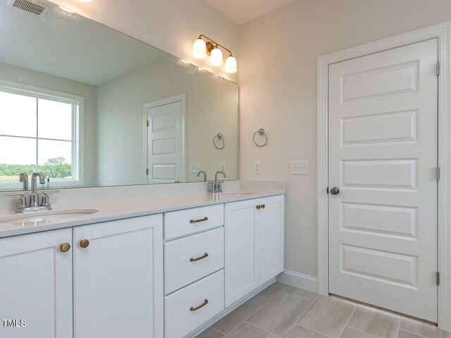 1813 Bright Lantern Way, Wendell, NC 27591 - bathroom with double vanity