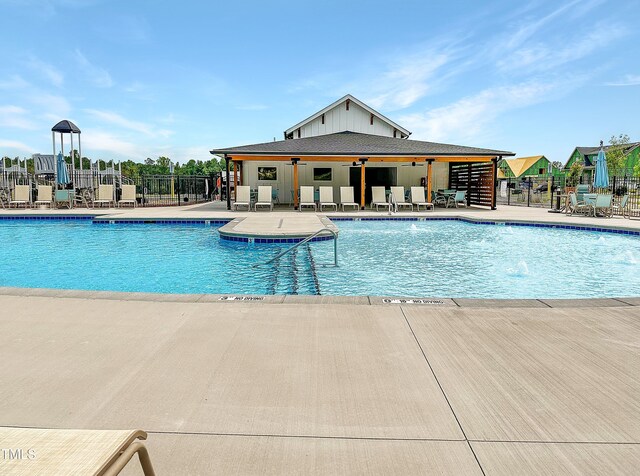 1813 Bright Lantern Way, Wendell, NC 27591 - community pool featuring fence and a patio
