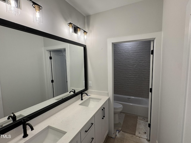 118 Sanderway Dr, Chapel Hill, NC 27516 - full bath with toilet and double vanity