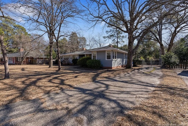 509 Vista Dr, Fayetteville, NC 28305 - view of home's exterior with fence