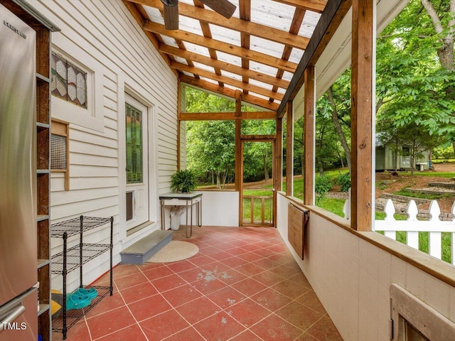 967 Bynum Rd, Pittsboro, NC 27312 - unfurnished sunroom featuring plenty of natural light