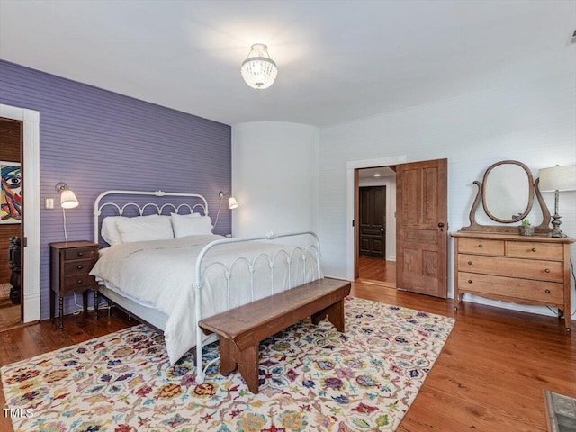 967 Bynum Rd, Pittsboro, NC 27312 - bedroom with wood finished floors