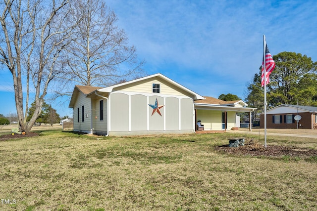 view of outdoor structure