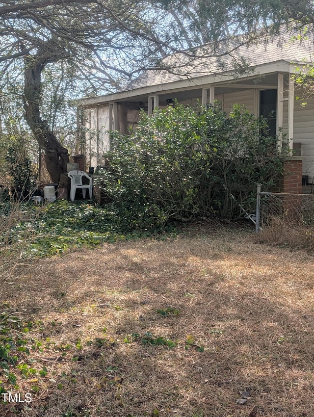 view of rear view of house